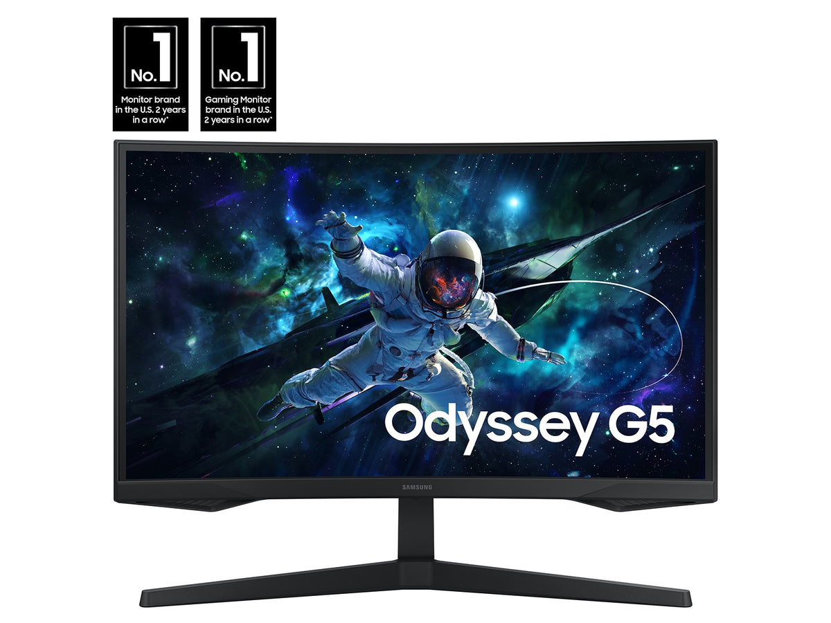 Samsung Odyssey G5 G55C 27 pouces, vue 3